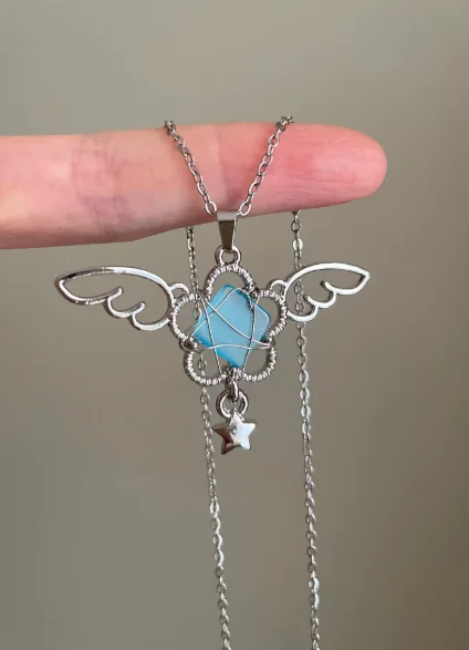 Angel Wish Star Necklace