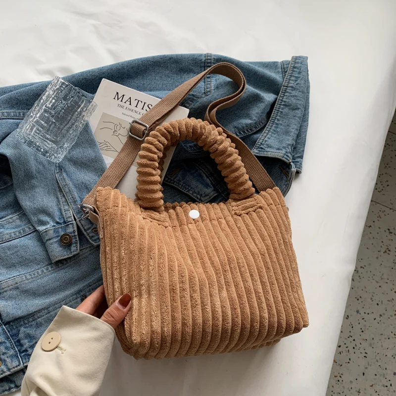 Plush Bucket Bag