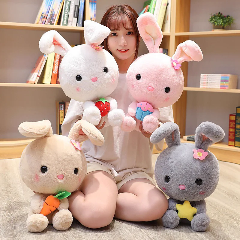 Bunny Plush With A Treat