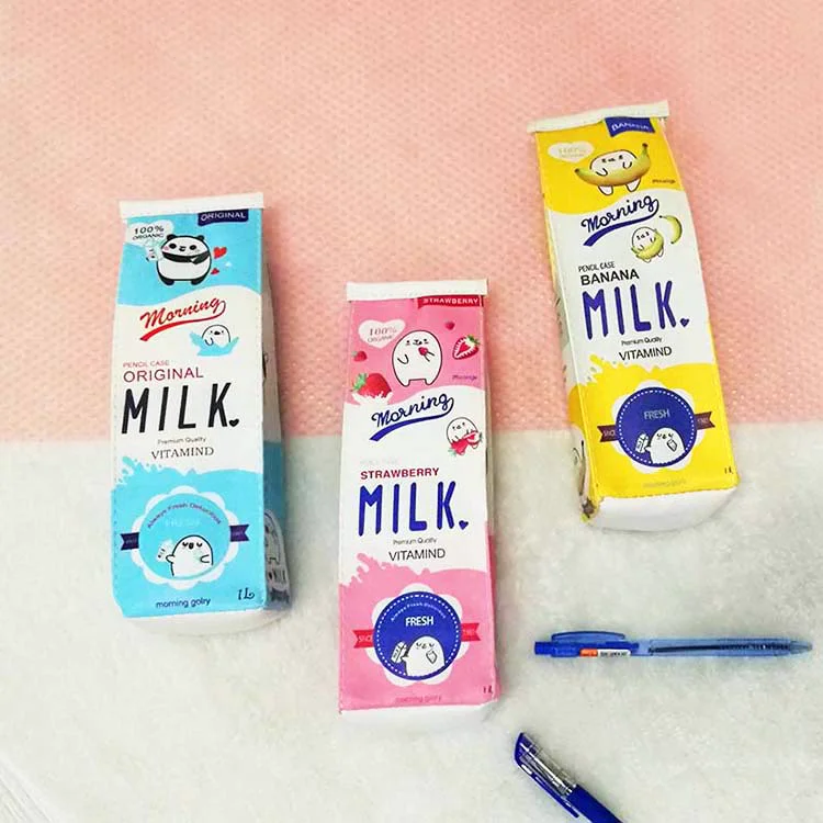 Milk Carton Pencil Case