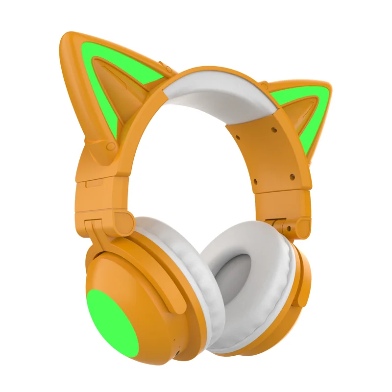 Light-Up Cat Ear Headphones