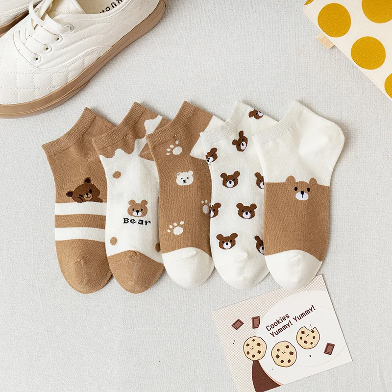 Cat Ear Socks Five Pack