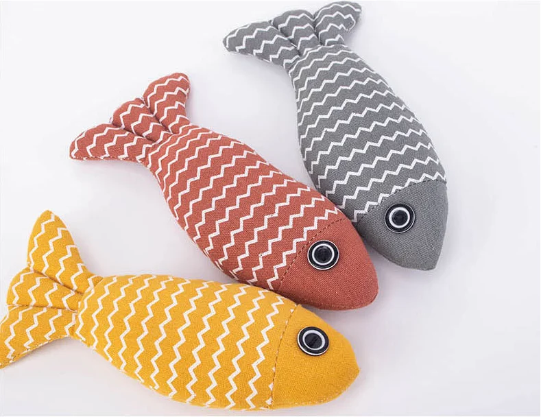 Catnip Fish Toy