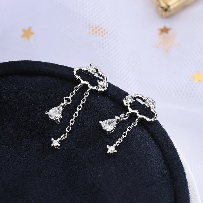 Asymmetric Cloud Earrings