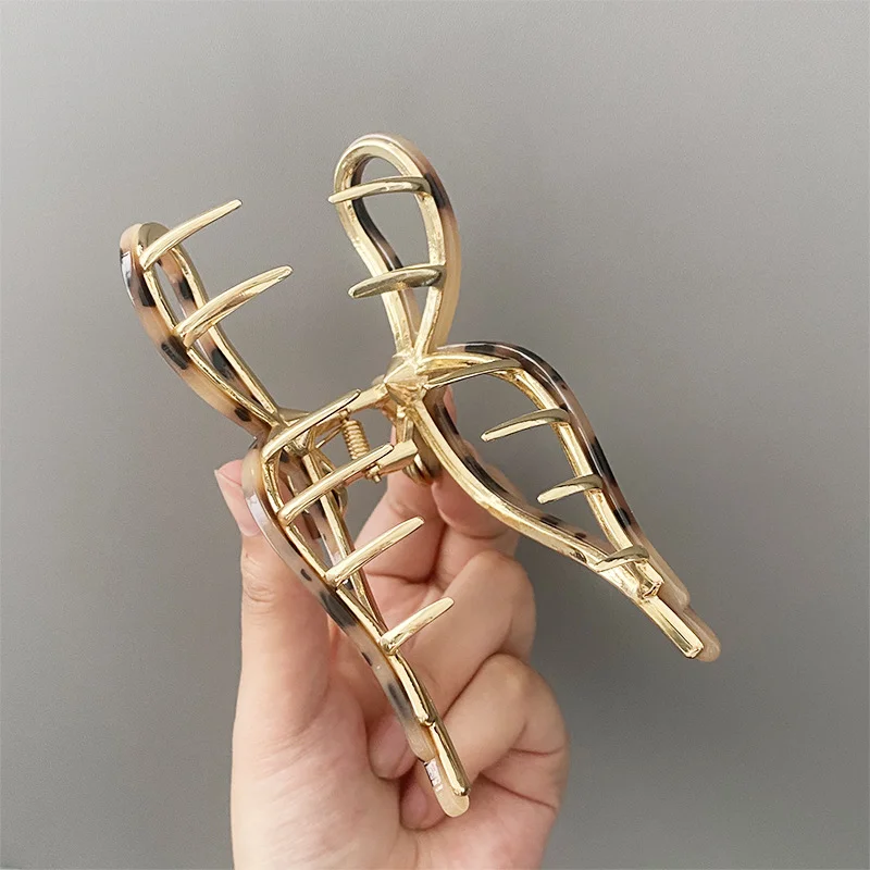 Acetate Bow Claw Clip