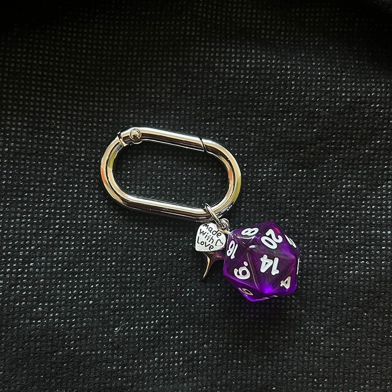 Dice and Star Phone Chain