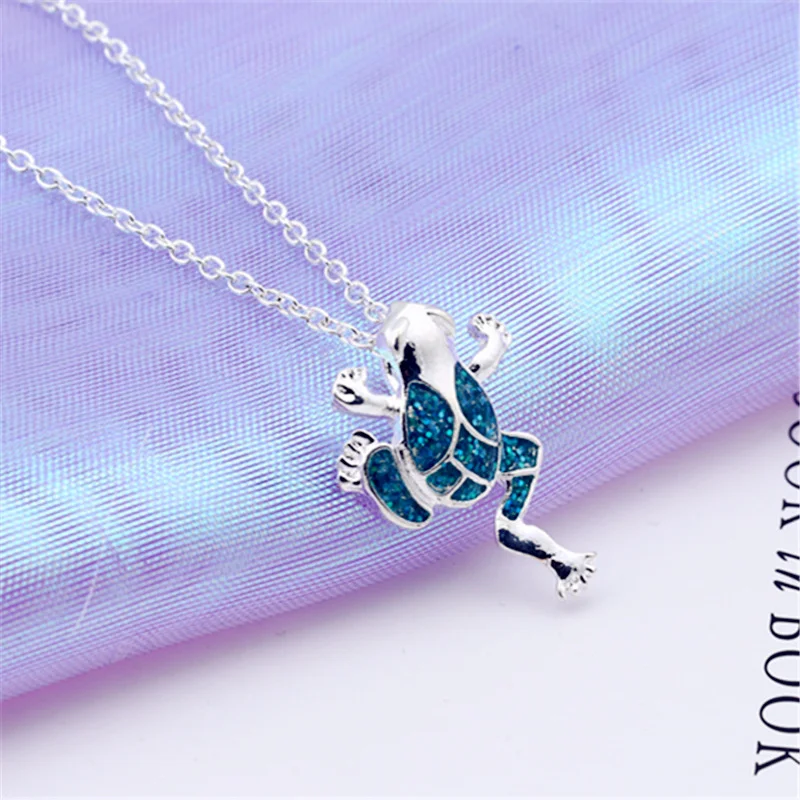 Frog Pendant Necklace
