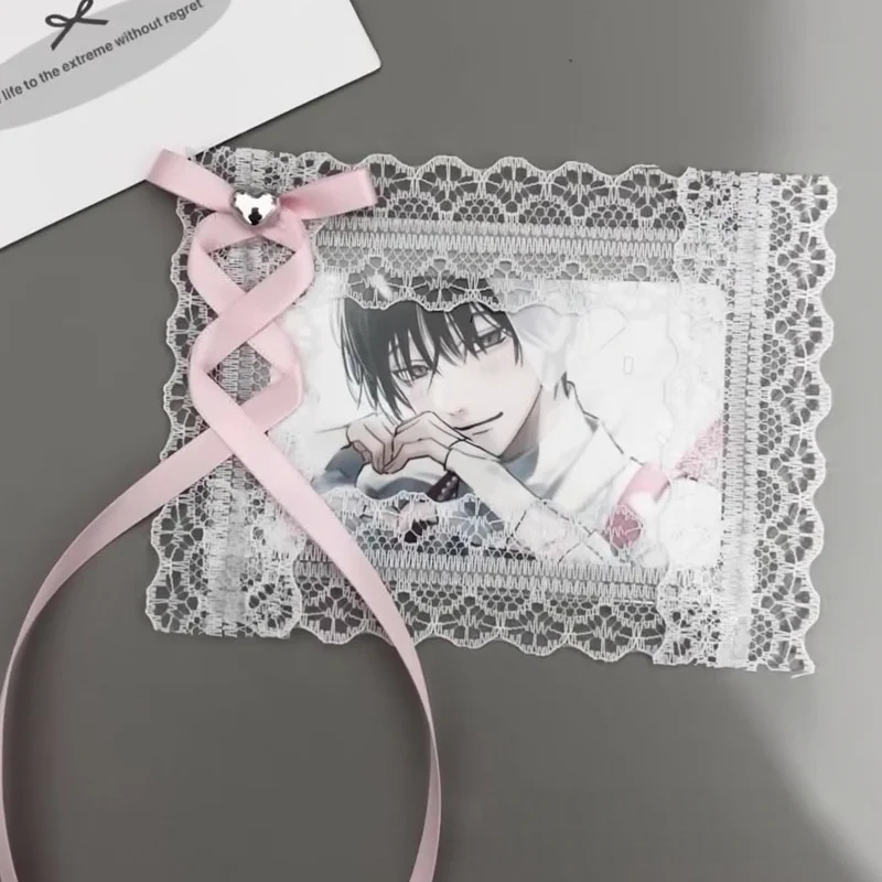 Lace Ribbon Photocard Holder