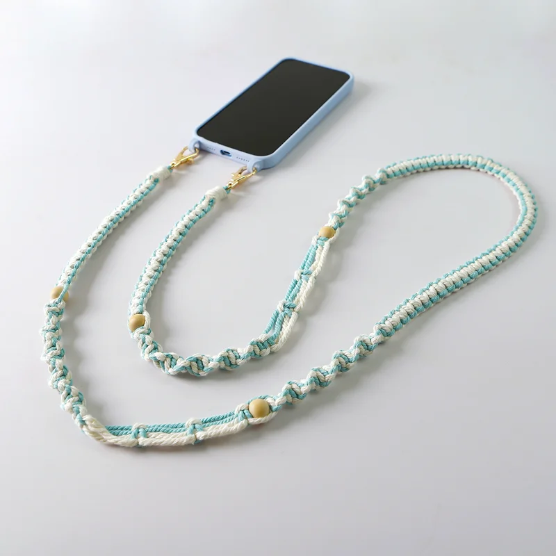 Handmade Woven Crossbody Phone Strap