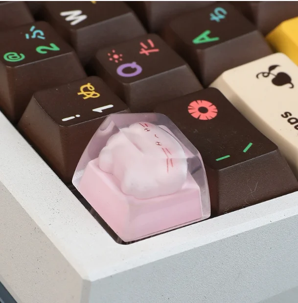 Translucent Cat Keycap
