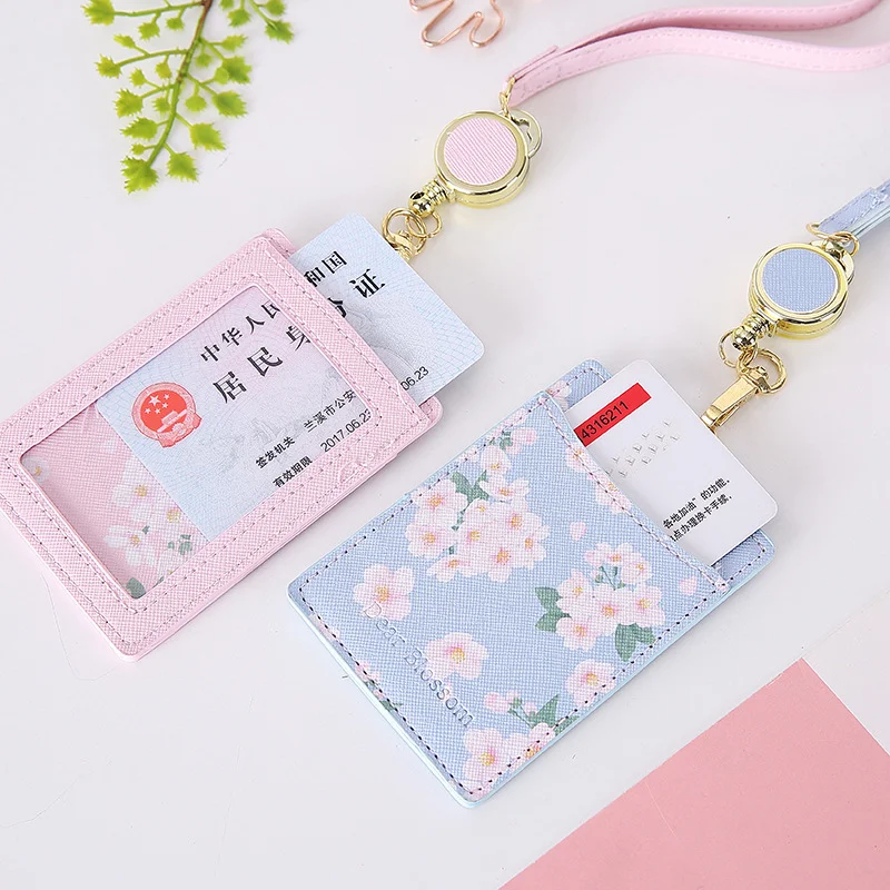 Cherry Blossom ID Card Holder