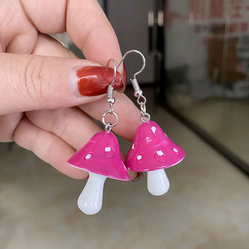 Sweet Mushroom Earrings