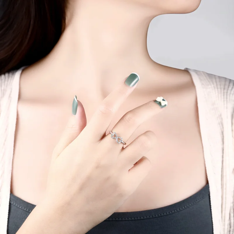 Infinity Heart Ring